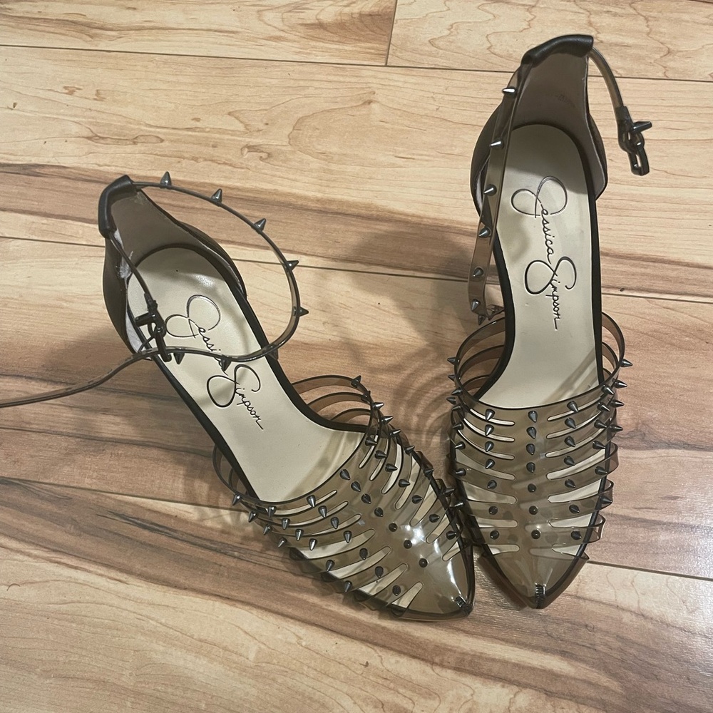 Jessica Simpson studded heels. New without box.